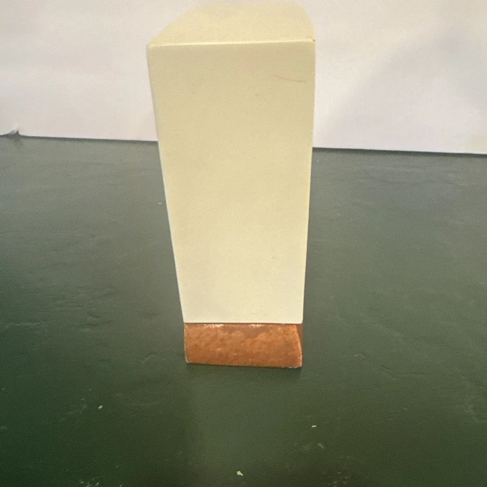 PRE OWNED‎  POSTMODERN LA DYNASTY LONGFORD UK TIMESTONE TABLE CLOCK